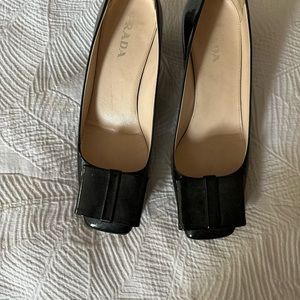 Prada black shoes